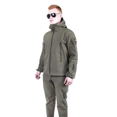 Тактические костюм Софтшелл цвет олива размер XL фото 1