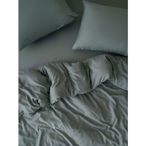 Постельное белье VT из полисатина г/к 18-4005 2-х сп с евро простыней с наволочками 50/70 фото 5