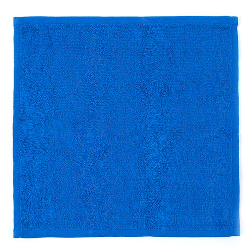 Салфетка махровая цвет 706 ярко-синий 30/30 см фото 1