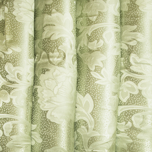 Портьерная ткань 150 см 6 цвет зеленый ветка фото 1