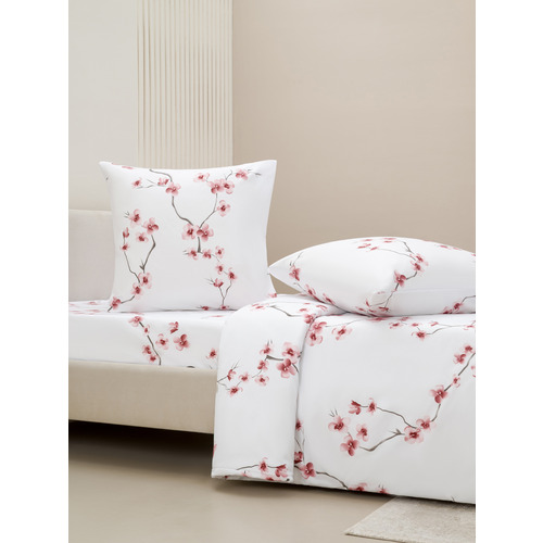 Постельное белье VT из полисатина 11711 2-х сп с евро простыней с наволочками 70/70 фото 5