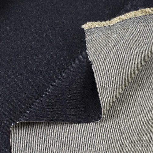 Ткань на отрез джинса двусторонняя 320 г/м2 стрейч AT0268 цвет черный фото 3