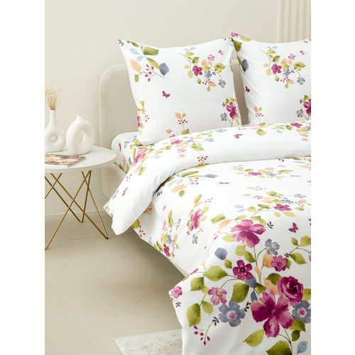 Постельное белье VT из полисатина ДА-531 2-х сп с евро простыней с наволочками 70/70 фото 12