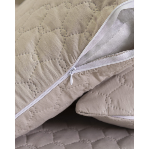 Чехол декоративный для подушки с молнией, ультрастеп 14-0000 45/45 см фото 3