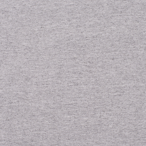 Ткань на отрез кулирка с лайкрой Melange цвет серый фото 3
