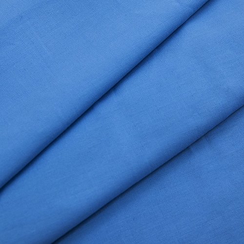 Ткань на отрез тиси 150 см цвет голубой фото 2