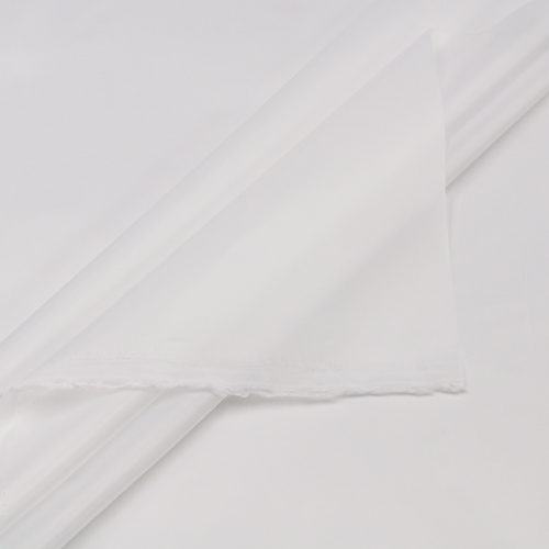 Ткань на отрез таффета 150 см 190Т цвет белый фото 2