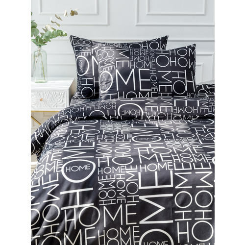 Постельное белье 4239 2-х сп с евро простыней с наволочками 50/70 фото 3