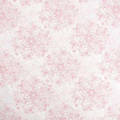 Ткань на отрез Тик 150 см 20718/2 цвет розовый фото 3