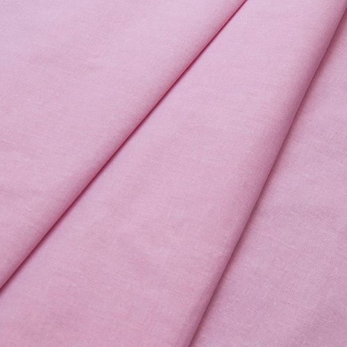 Мерный лоскут бязь гладкокрашеная ГОСТ 150 см цвет розовый фото 1