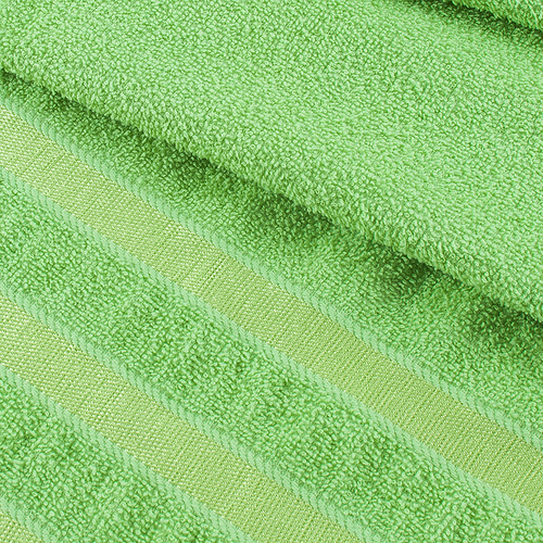 Полотенце махровое Аргос 30/70 см цвет зеленый фото 2