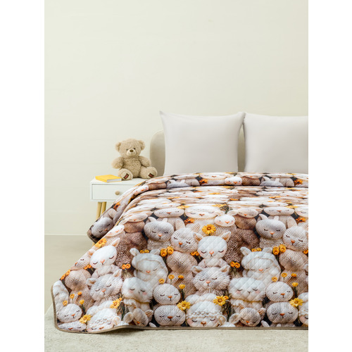 Покрывало VT ультрастеп двухстороннее 5d-29 240/210 фото 12