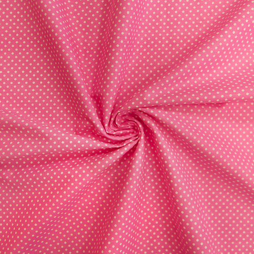 Ткань на отрез бязь плательная 150 см 1554/1 цвет розовый фото 1