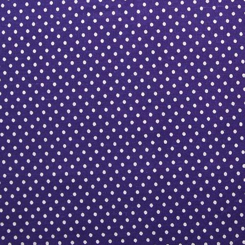 Ткань на отрез бязь плательная 150 см 1554/8 цвет фиолетовый фото 2