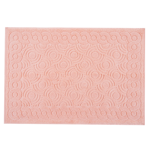 Полотенце-коврик махровое Pecorella ПЦ-103-03083 50/70 см цвет 134 персиковый фото 1