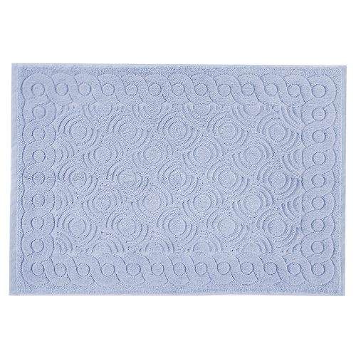 Полотенце-коврик махровое Pecorella ПЦ-103-03083 50/70 см цвет 350 серый фото 1