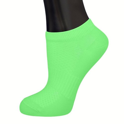 Женские носки АБАССИ XBS12 цвет ярко-салатовый размер 35-38 фото 1