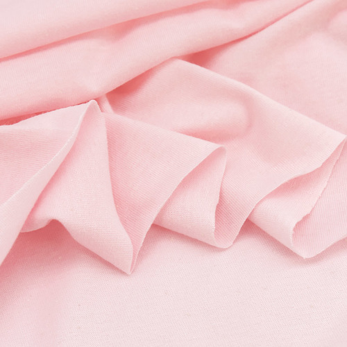 Ткань на отрез кулирка М-3003 цвет розовый фото 5