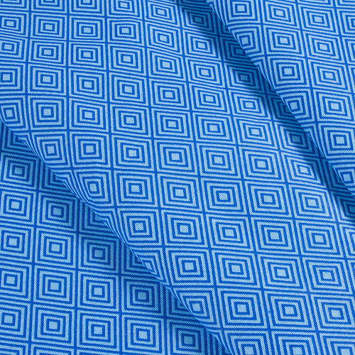 Ткань на отрез бязь плательная 150 см 1753/4 цвет синий фото 1