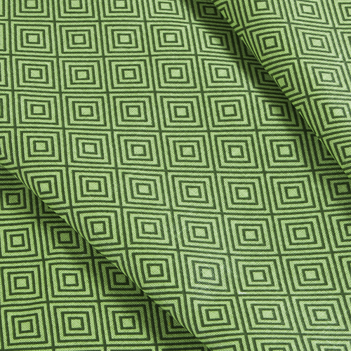Ткань на отрез бязь плательная 150 см 1753/7 цвет зеленый фото 1