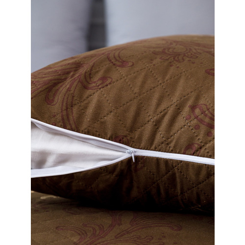 Чехол декоративный VT для подушки с молнией, ультрастеп 6689 50/70 см в упаковке 2 шт фото 8