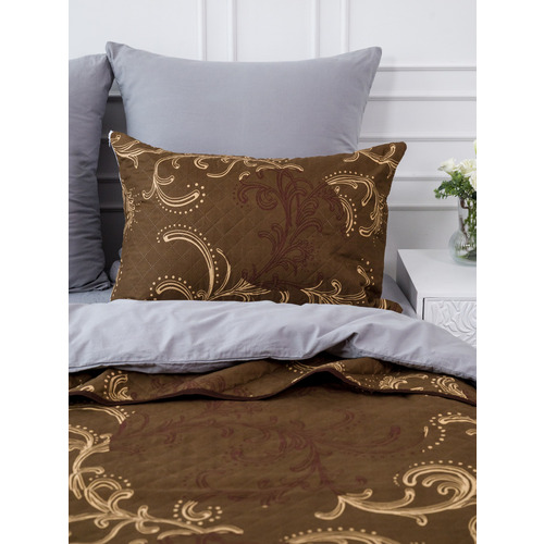 Чехол декоративный VT для подушки с молнией, ультрастеп 6689 50/70 см в упаковке 2 шт фото 6