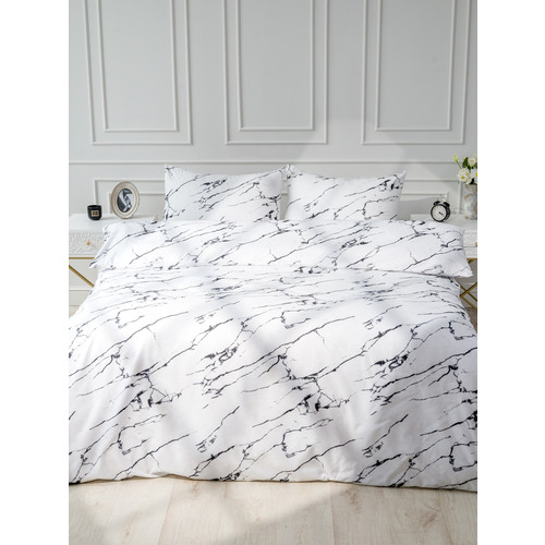 Постельное белье 11979-01a 2-х сп с евро простыней с наволочками 50/70 фото 16