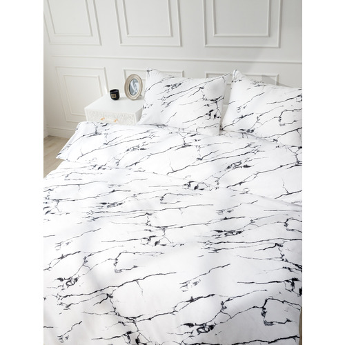 Постельное белье 11979-01a 2-х сп с евро простыней с наволочками 50/70 фото 12