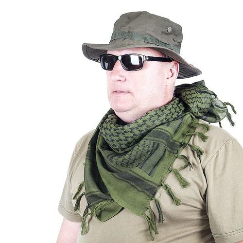 Тактический шарф Арафатка цвет олива фото 3