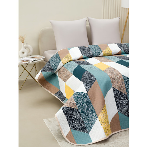 Покрывало VT ультрастеп двухстороннее 4102 180/210 фото 6