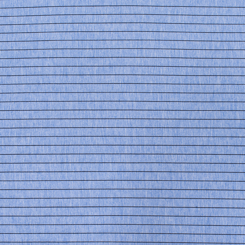 Ткань на отрез футер с лайкрой Жаккард цвет голубой фото 1