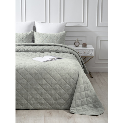 Покрывало VT Linen-look 260х240 + 2 нав 50х70 цвет 7 фото 11