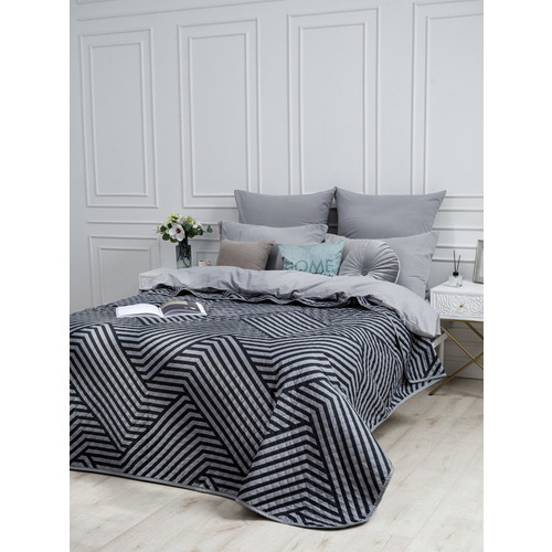 Покрывало VT ультрастеп двухстороннее 5953-2B 180/210 фото 6