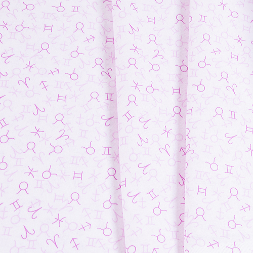 Ткань на отрез бязь плательная 150 см 1748/3 цвет розовый фото 1