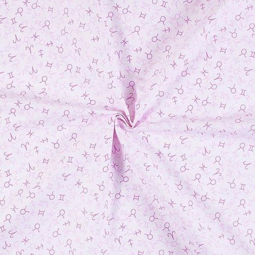 Ткань на отрез бязь плательная 150 см 1748/3 цвет розовый фото 2