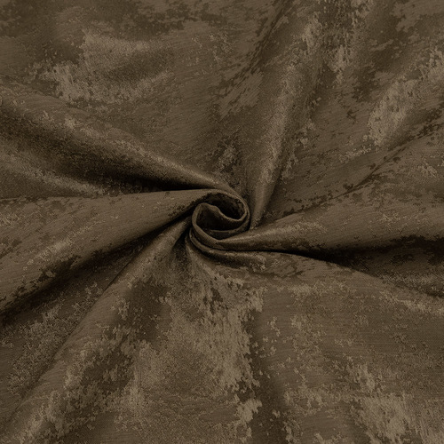 Портьерная ткань на отрез 150 см Мрамор 17 цвет коричневый фото 1