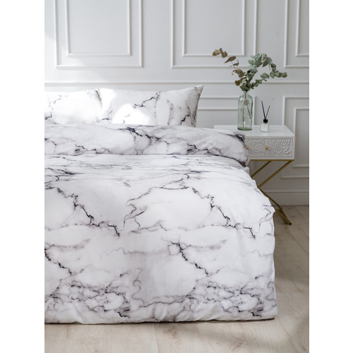 Постельное белье VT из полисатина 5704-4 2-х сп с евро простыней с наволочками 50/70 фото 16