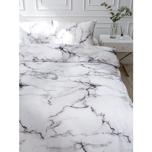 Постельное белье VT из полисатина 5704-4 2-х сп с евро простыней с наволочками 50/70 фото 11