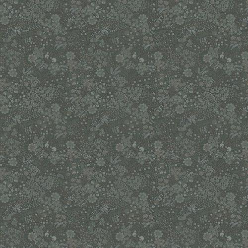 Ткань на отрез сатин набивной 80 см 29004/1 Мохито цвет темно-зеленый фото 1