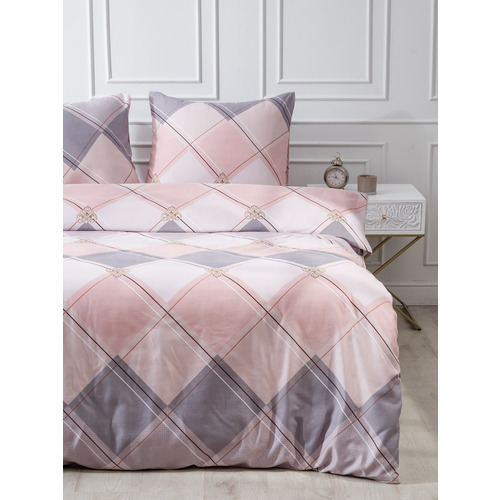 Постельное белье 4111 2-х сп с евро простыней с наволочками 70/70 фото 15