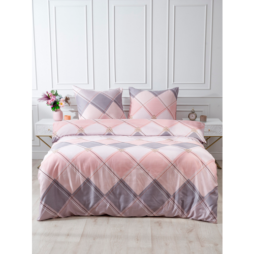 Постельное белье 4111 2-х сп с евро простыней с наволочками 70/70 фото 14