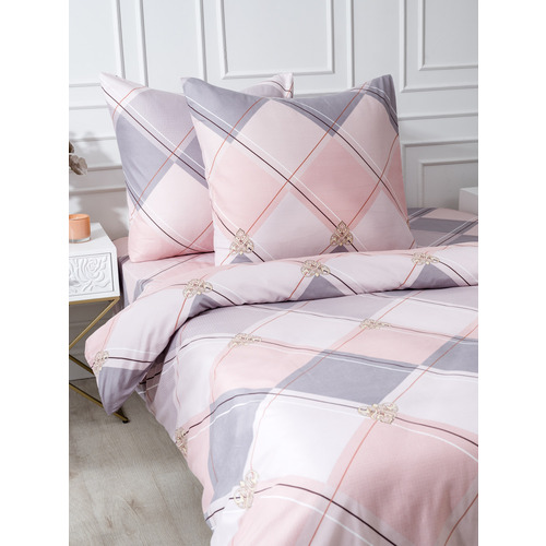 Постельное белье 4111 2-х сп с евро простыней с наволочками 70/70 фото 12