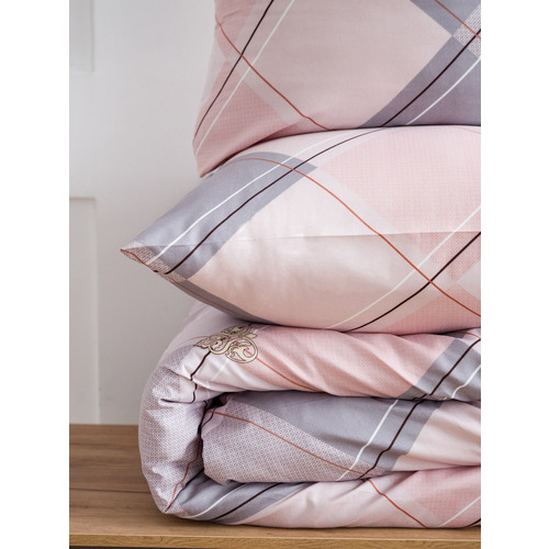 Постельное белье 4111 2-х сп с евро простыней с наволочками 70/70 фото 11