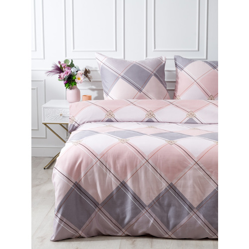 Постельное белье 4111 2-х сп с евро простыней с наволочками 70/70 фото 7