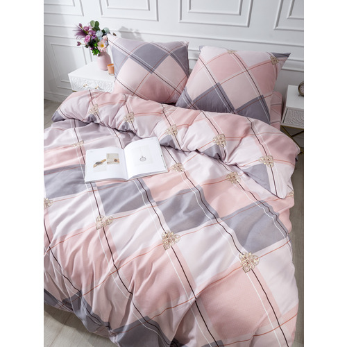 Постельное белье 4111 2-х сп с евро простыней с наволочками 70/70 фото 2