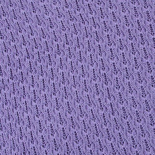 Покрывало-плед Паучок 150/200 цвет фиолетовый фото 4