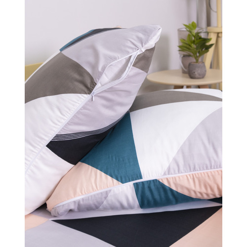 Наволочка из полисатина на молнии 4050 в упаковке 2 шт 70/70 фото 4