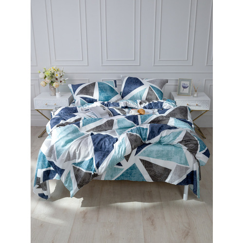 Постельное белье VT из полисатина 4770 2-х сп с евро простыней с наволочками 50/70 фото 14