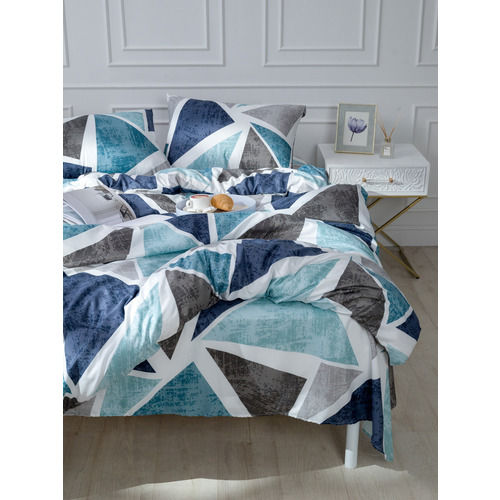 Постельное белье VT из полисатина 4770 2-х сп с евро простыней с наволочками 50/70 фото 16