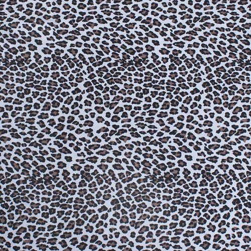 Простыня трикотажная на резинке Премиум цвет леопард1 140/200/20 см фото 2